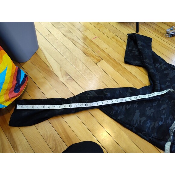 Bevy Flog Shely Jogger Pants Womens Size 30 Blue Camouflage Drawstring - Picture 7 of 10